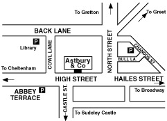 Astbury Map